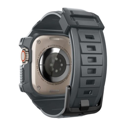 Spigen Rugged Armor Pro Apple Watch Ultra 2 / 1 49mm tok / szíj, sötétszürke