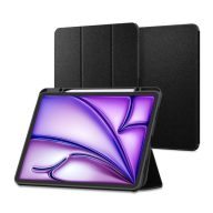   Spigen Urban Fit Apple iPad Air 13" (2024 / 2025) oldalra nyíló tok, fekete