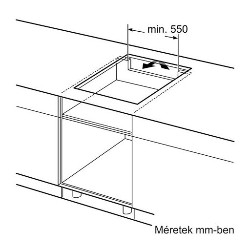 Bosch FŐZŐLAP BEÉPÍTHETŐ  INDUKCIÓS PIF612BB1E