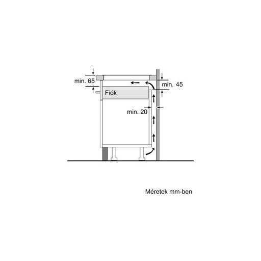 Bosch FŐZŐLAP BEÉPÍTHETŐ  INDUKCIÓS PUE611BB5E