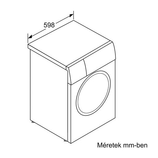 Bosch MOSÓGÉP ELÖLTÖLTŐS WAN28293BY