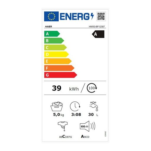 Haier MOSÓGÉP ELÖLTÖLTŐS HW50-BP12307-S