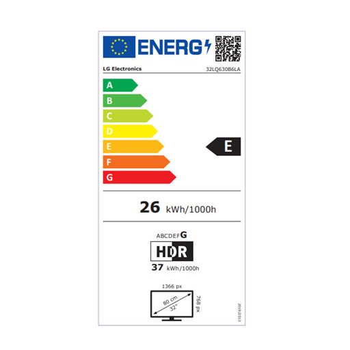 Lg HD SMART LED TV 32LQ630B6LA.AEU
