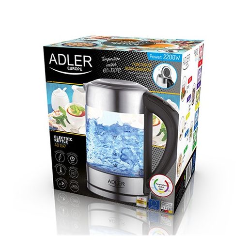 Adler VÍZFORRALÓ HŐMÉRSÉKLET SZABÁLYOZÓVAL AD1247