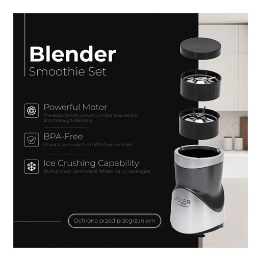 Adler SMOOTHIE KÉSZÍTŐ AD4084