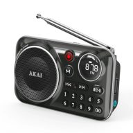 Akai RÁDIÓ FM AUDIO LEJÁTSZÓ APR-500BK